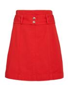 Exclusive For Intermix Intermix Abigail Mini Skirt Red Zero