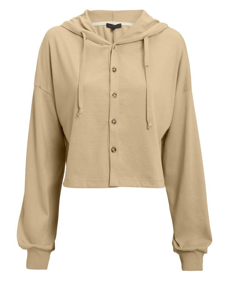 The Range Stark Hoodie Tan M