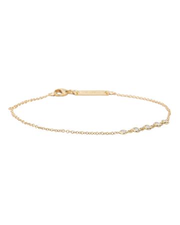 Zoe Chicco Zo Chicco Diamond Tennis Bracelet Gold 1size