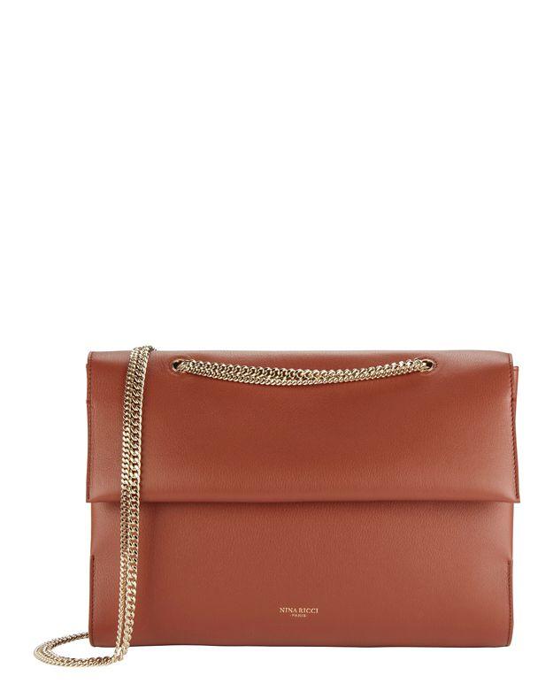Nina Ricci Mado Gold-tone Chain Shoulder Bag