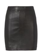 &quot;helmut Lang Stretch Leather Skirt&quot;
