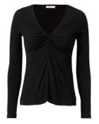 Alc A.l.c. Madrew Ribbed Black Top Black P