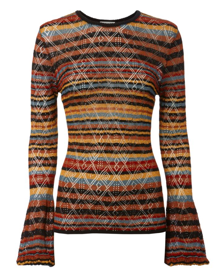 Ronny Kobo Marcia Striped Sweater