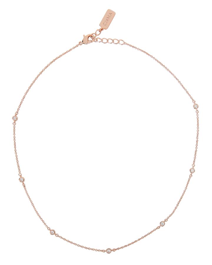 Melanie Auld Delicate Choker Rose 1size