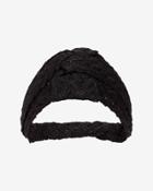 Missoni Lurex Knit Headband: Black