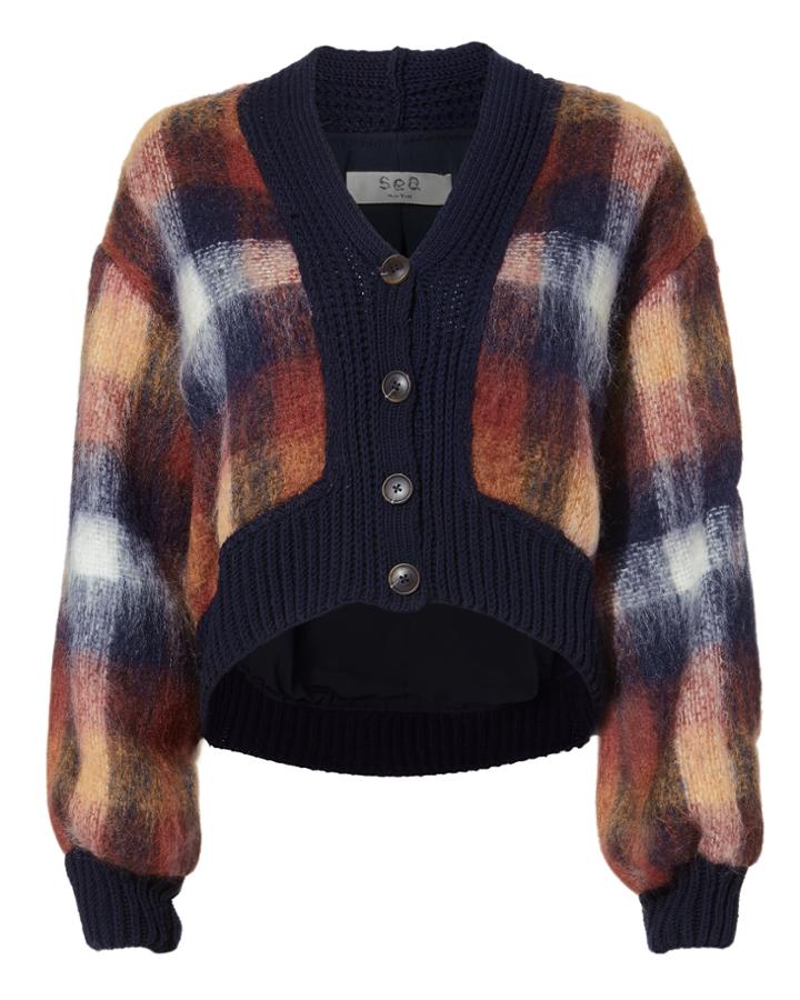 Sea Maryam Cropped Cardigan Multi P