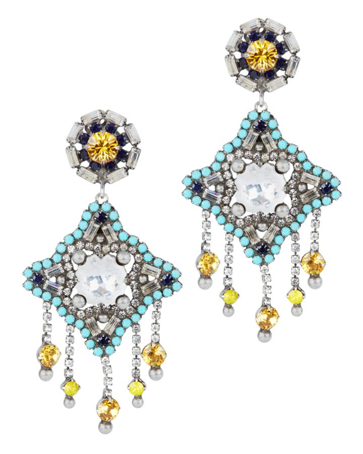 Dannijo Roland Clip-on Earrings