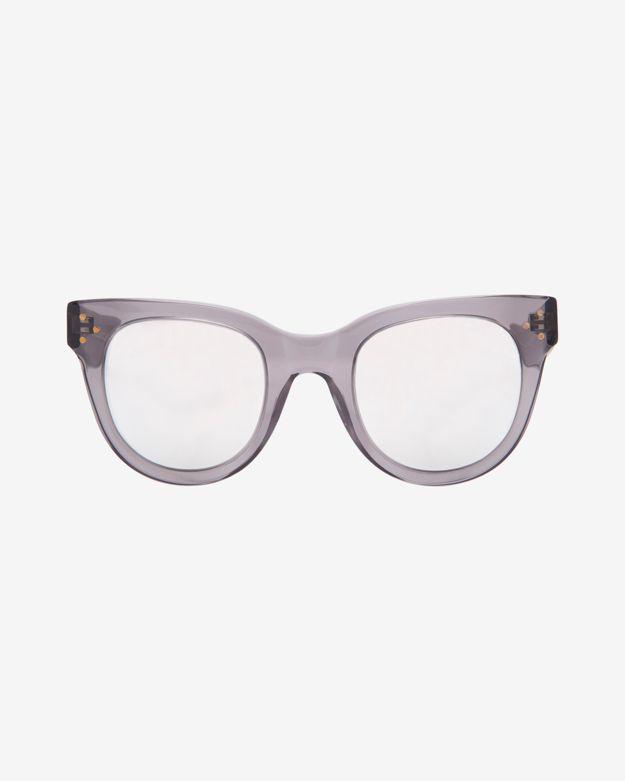 Spektre Sunglasses Mirrored Lense Sunglasses: Grey/silver
