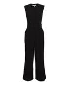 Derek Lam 10 Crosby Black Crepe Jumpsuit Black 6