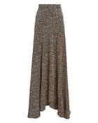 Flynn Skye Wrap It Up Skirt Dark Floral M