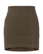 Michelle Mason Corset Mini Skirt