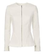 Exclusive For Intermix Margeux Lace-up Denim Jacket