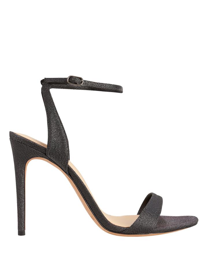 Alexandre Birman Willow Black Lurex Sandals Black Lurex 38
