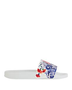 Dolce & Gabbana Dolce &amp; Gabbana White Pool Slides