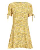 Faithfull The Brand Daphne Mini Dress Yellow/floral L
