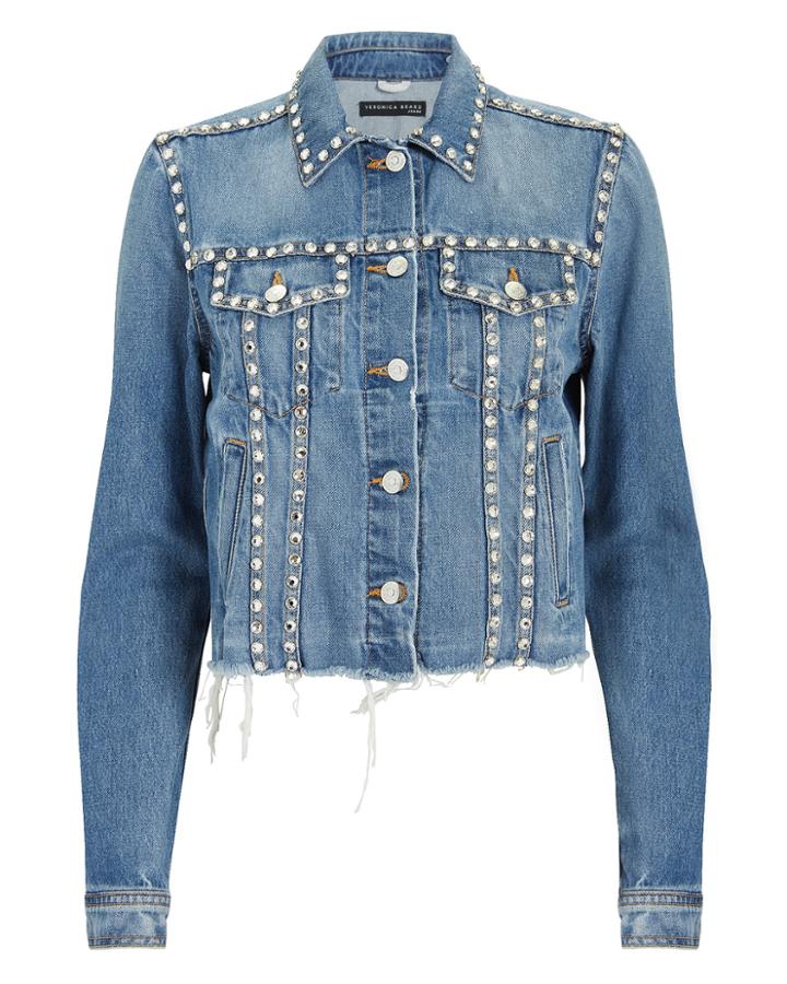 Veronica Beard Cara Jacket Denim P
