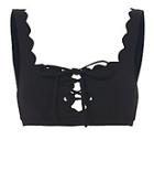 Marysia Palm Springs  Lace-up Cami Bikini Top
