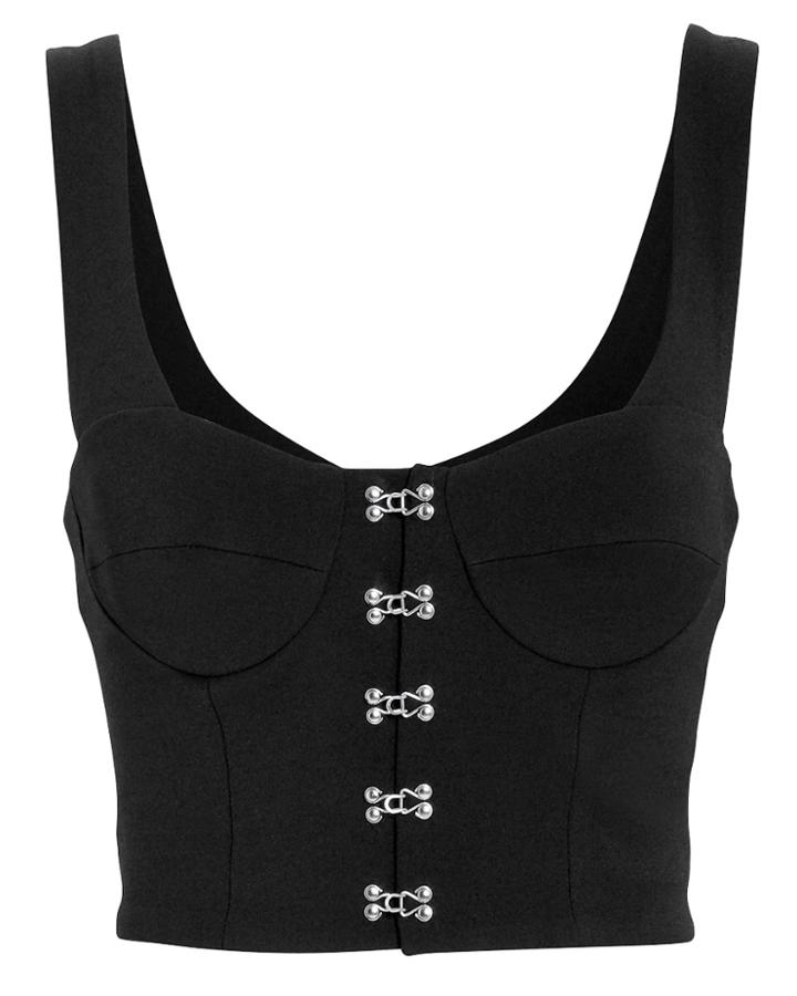 Jonathan Simkhai Bustier Top Black P