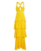 A.l.c. Lita Cutout Column Gown Yellow 6