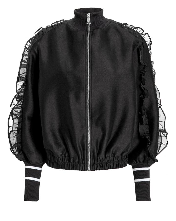Maggie Marilyn Some Kind Of Wonderful Bomber Jacket Black P