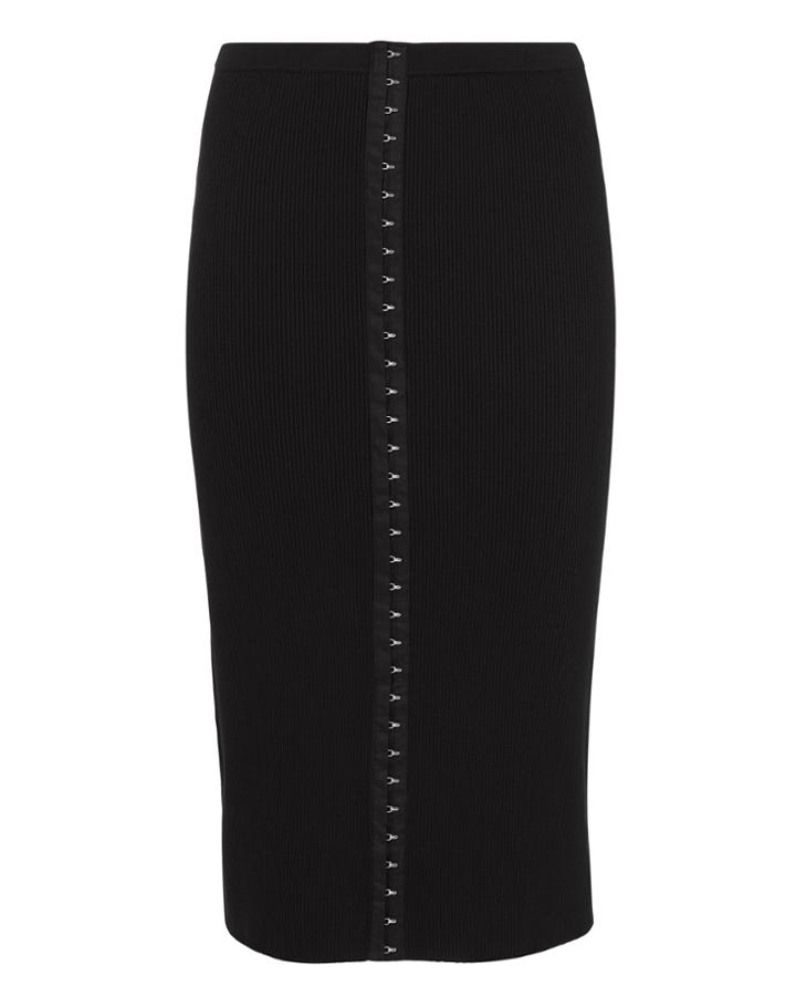 Exclusive For Intermix Intermix Danielle Knit Skirt Black P