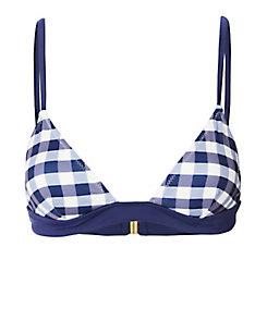 Solid & Striped Solid &amp; Striped Morgan Gingham Bikini Top