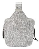Bienen-davis Kit Brocade Clutch Bag Silver 1size