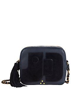 Jerome Dreyfuss Pascal Textured Leather Crossbody