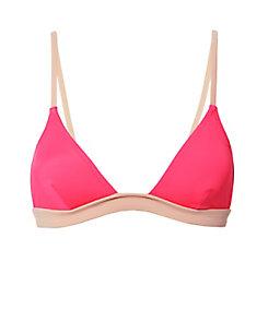 Solid & Striped Solid &amp; Striped Morgan Neon Triangle Bikini Top