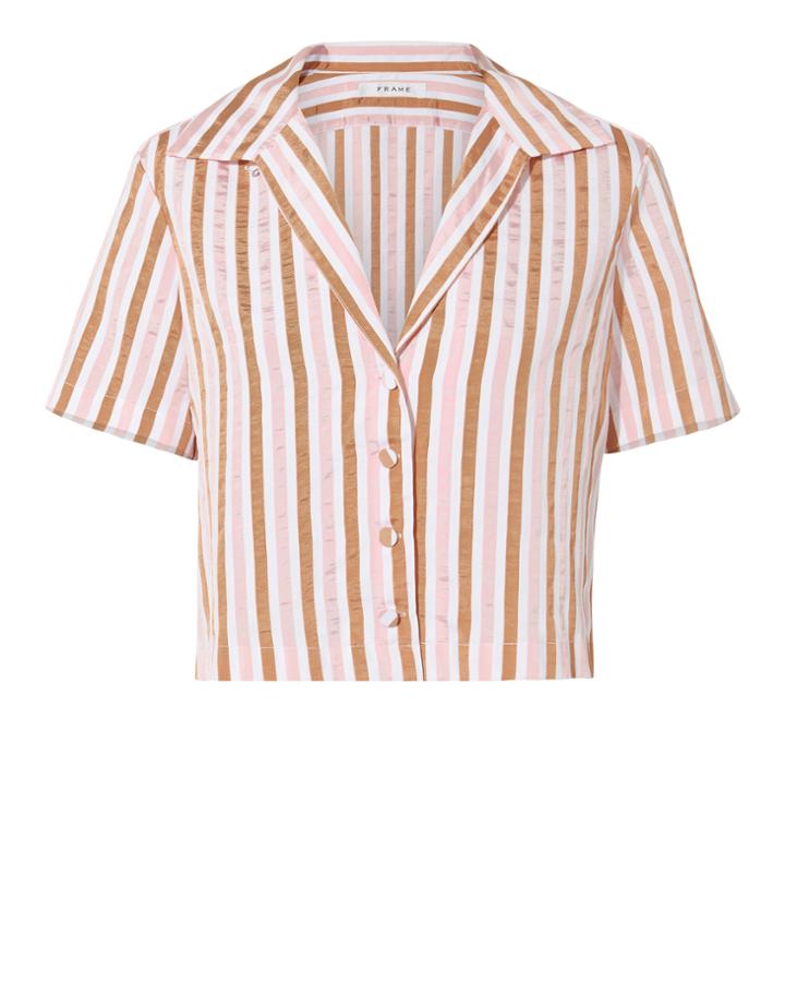 Frame Mini Stripe Shirt Multi P