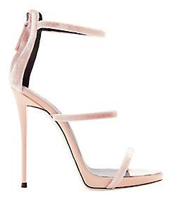 Giuseppe Zanotti Coline Velvet Strappy Sandals