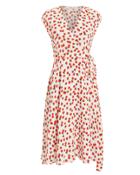 Diane Von Furstenberg Goldie Wrap Dress White/floral 2