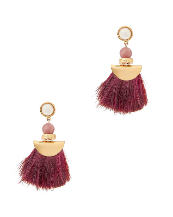 Lizzie Fortunato Red Parrot Earrings Red-drk 1size