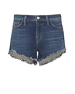L'agence Zoe Perfect Blue Shorts