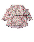 Caroline Constas Liza Off Shoulder Tiered Top