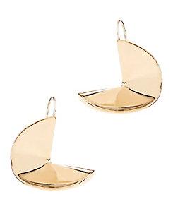 Odette Brass Pivot Earrings