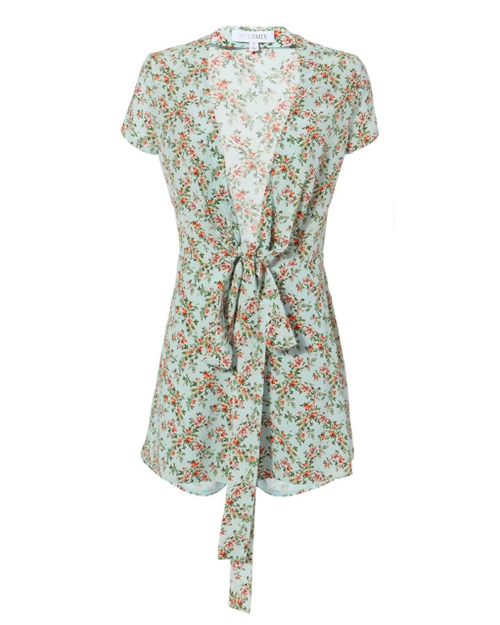 Exclusive For Intermix Intermix Lilith Floral Romper Multi Zero