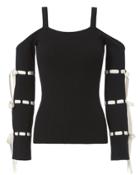 &quot;exclusive For Intermix Giselle Bow Knit Top&quot;