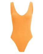 Bond Eye Mara Tangerine One Piece Swimsuit Tangerine 1size