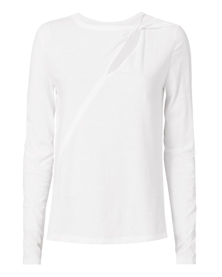 A.l.c. Zadie Cutout Long-sleeved Tee