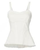 &quot;exclusive For Intermix Alana Frayed Denim Top&quot;