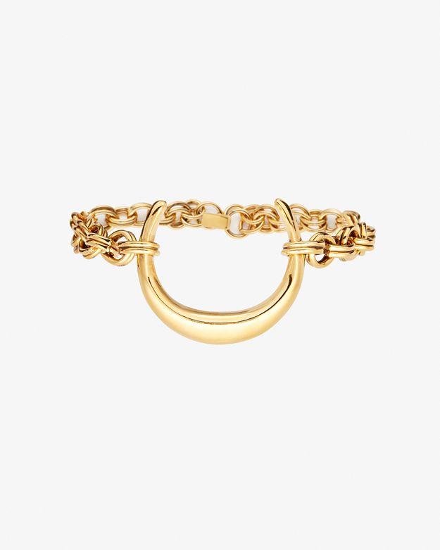 Lizzie Fortunato Horseshoe Bracelet