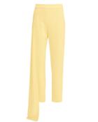 Hellessy Nasir Cropped Waist Panel Pants Yellow 8