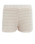 Ellejay Lola Shorts White/taupe S
