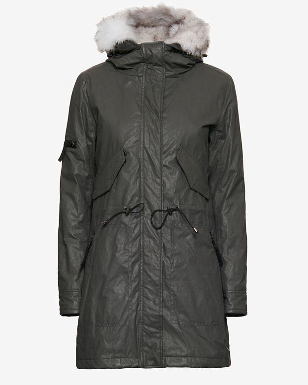 Sam Exclusive Fox Fur Lined Luxe Highline Jacket