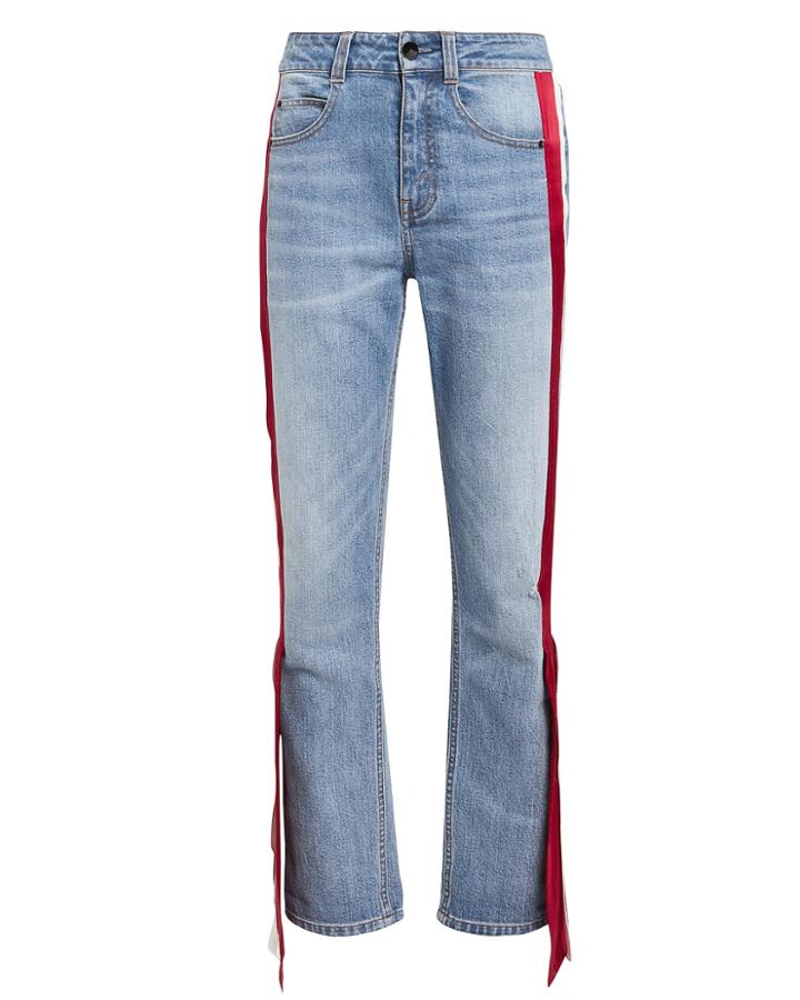 Hellessy Carlton Side Panel Jeans Light Blue Denim Zero