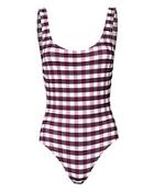 Solid & Striped Solid &amp; Striped Anne-marie Gingham Swimsuit