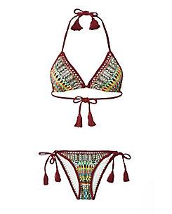 Camilla Beads Of Love Triangle Bikini