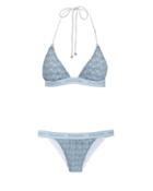 Missoni Mare Logo Blue Bikini Blue-lt 40