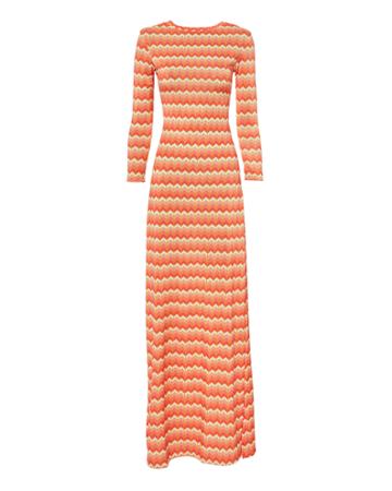 Cest La Vie C'est La V Evissa Chevron Maxi Dress Multi 1size